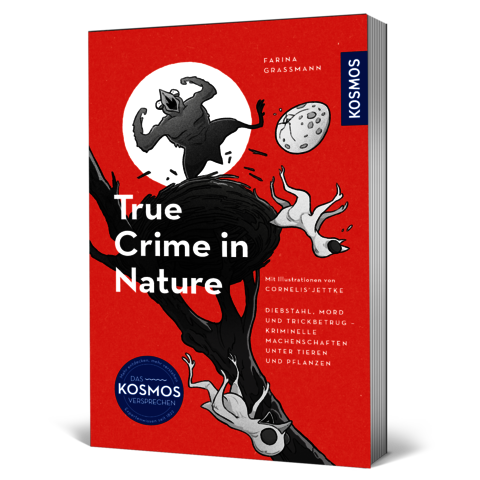 Titelbild des Buchs "True Crime in Nature" von Farina Graßmann.
